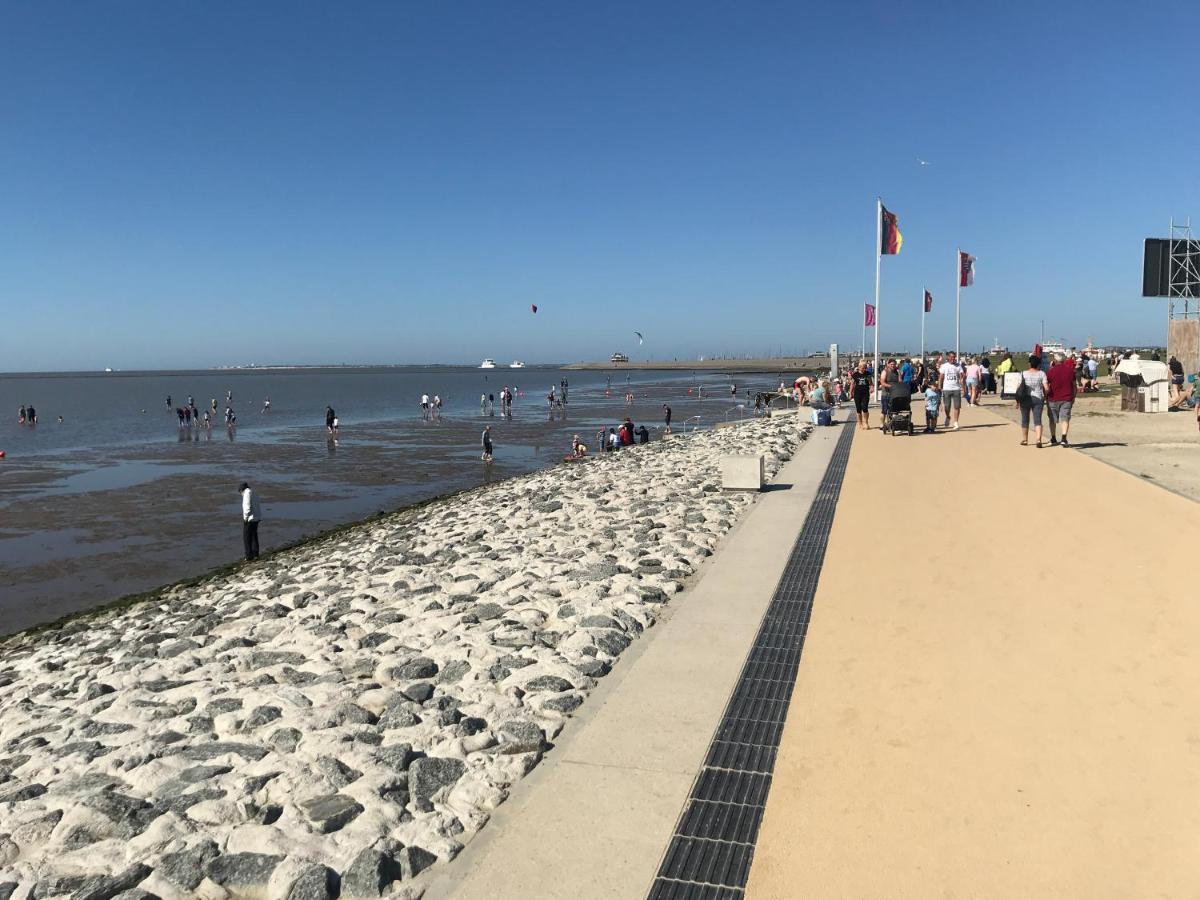 Ferienhaus Sieglinde Mit Deichblick Emden Buitenkant foto