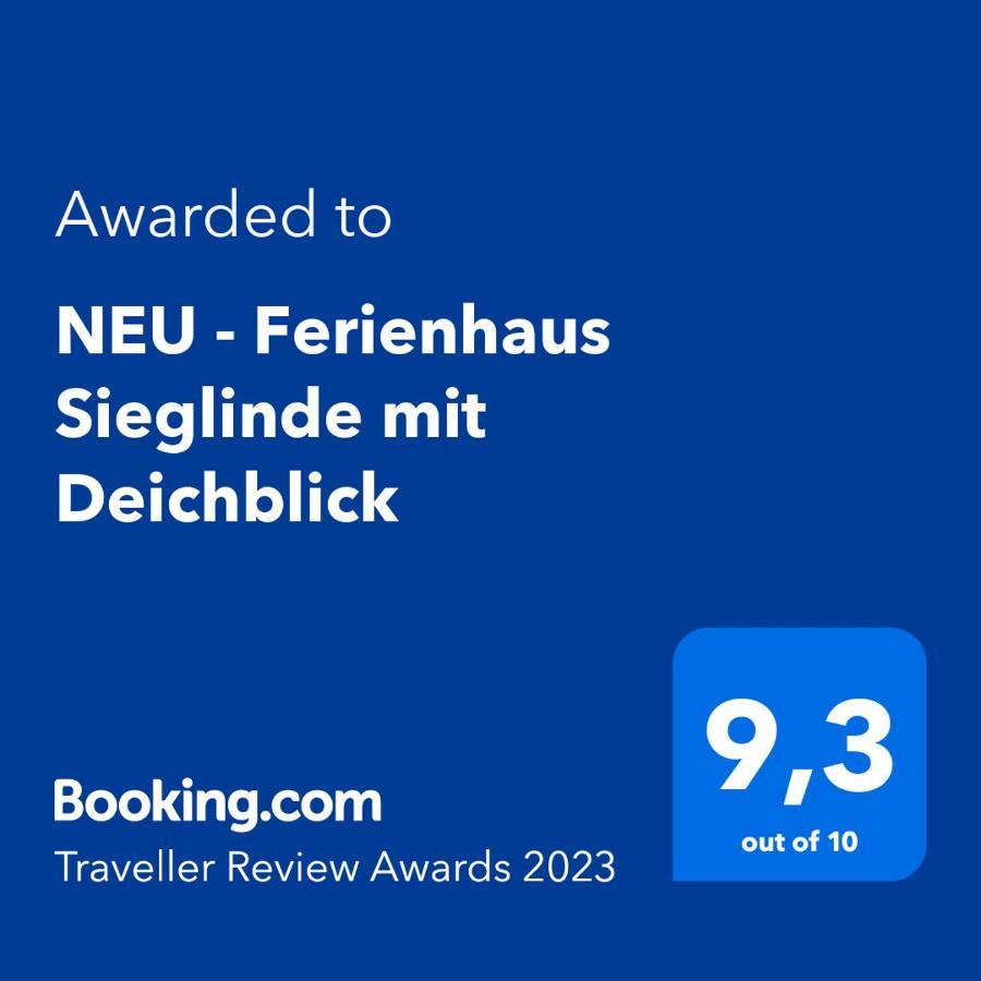 Ferienhaus Sieglinde Mit Deichblick Emden Buitenkant foto